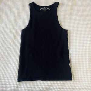 Aeropostale Sculpting Halter Top Black Size M